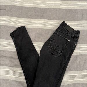Hudson Jeans Black Skinny Denim